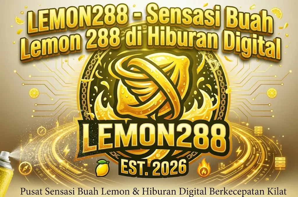 LEMON288 Brand Digital Sensasi Buah Lemon 288 Tercepat